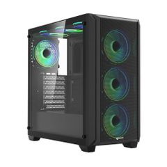 Vỏ Case Jetek CSGO2 Z7 (E-ATX/ Tặng kèm 3 Fan Led) Đen