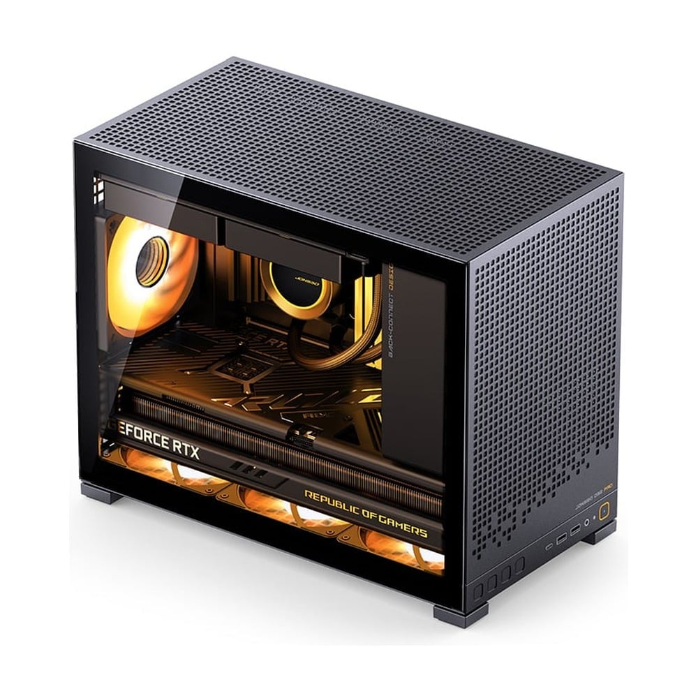 Vỏ Case Jonsbo D32 Pro Black (MINI Matx, Màu Đen)