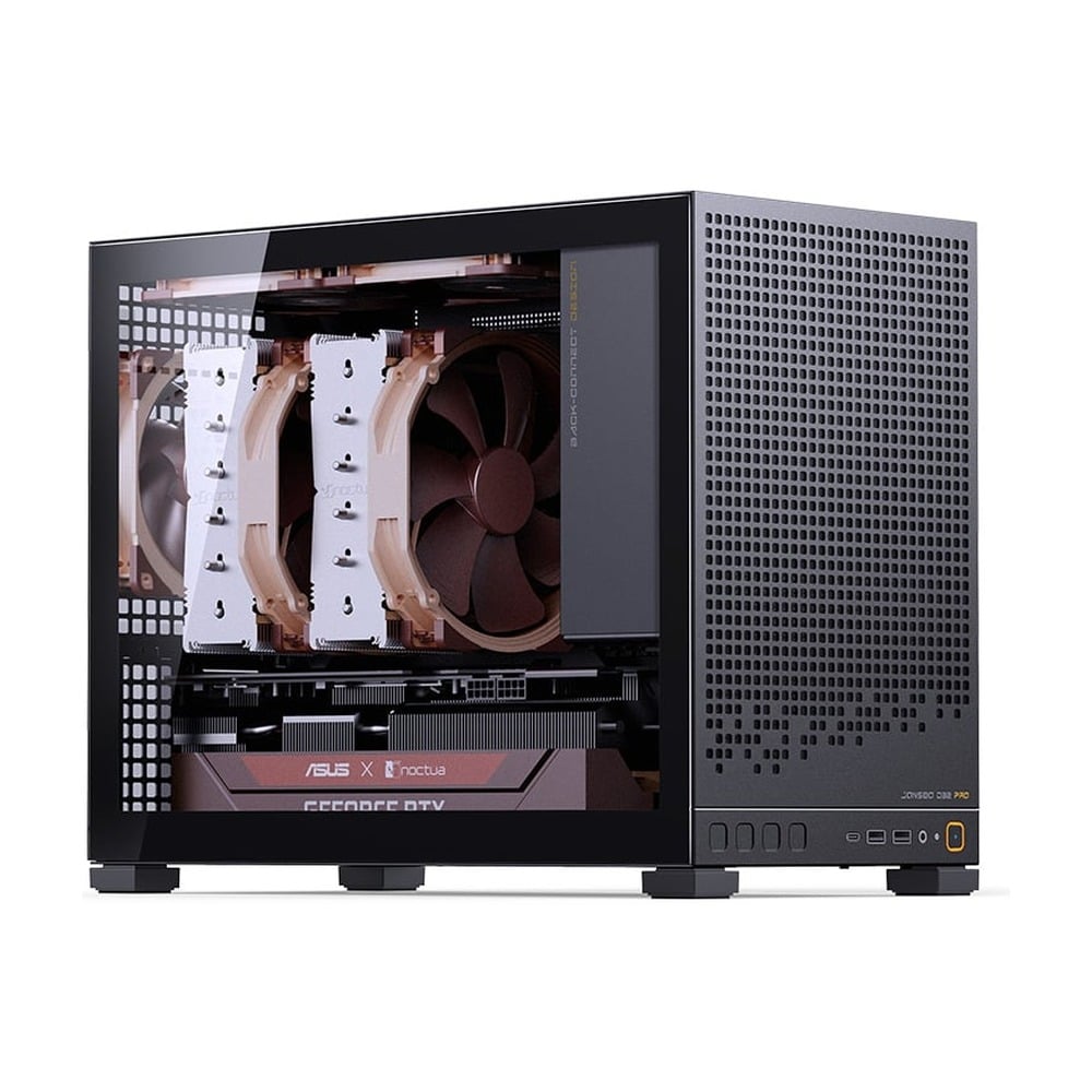 Vỏ Case Jonsbo D32 Pro Black (MINI Matx, Màu Đen)