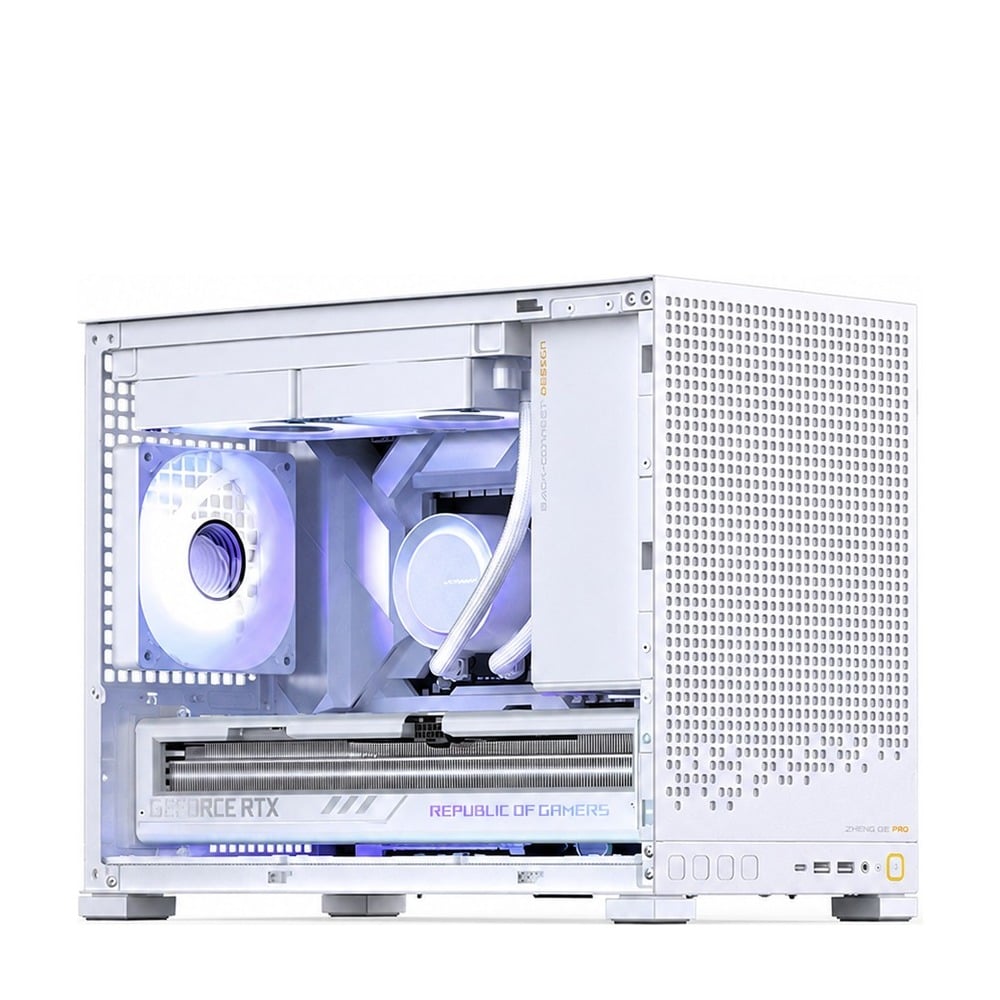 Vỏ Case Jonsbo D32 Pro White (MINI Matx, Màu Trắng)