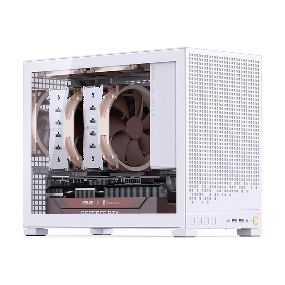 Vỏ Case Jonsbo D32 Pro White (MINI Matx, Màu Trắng)