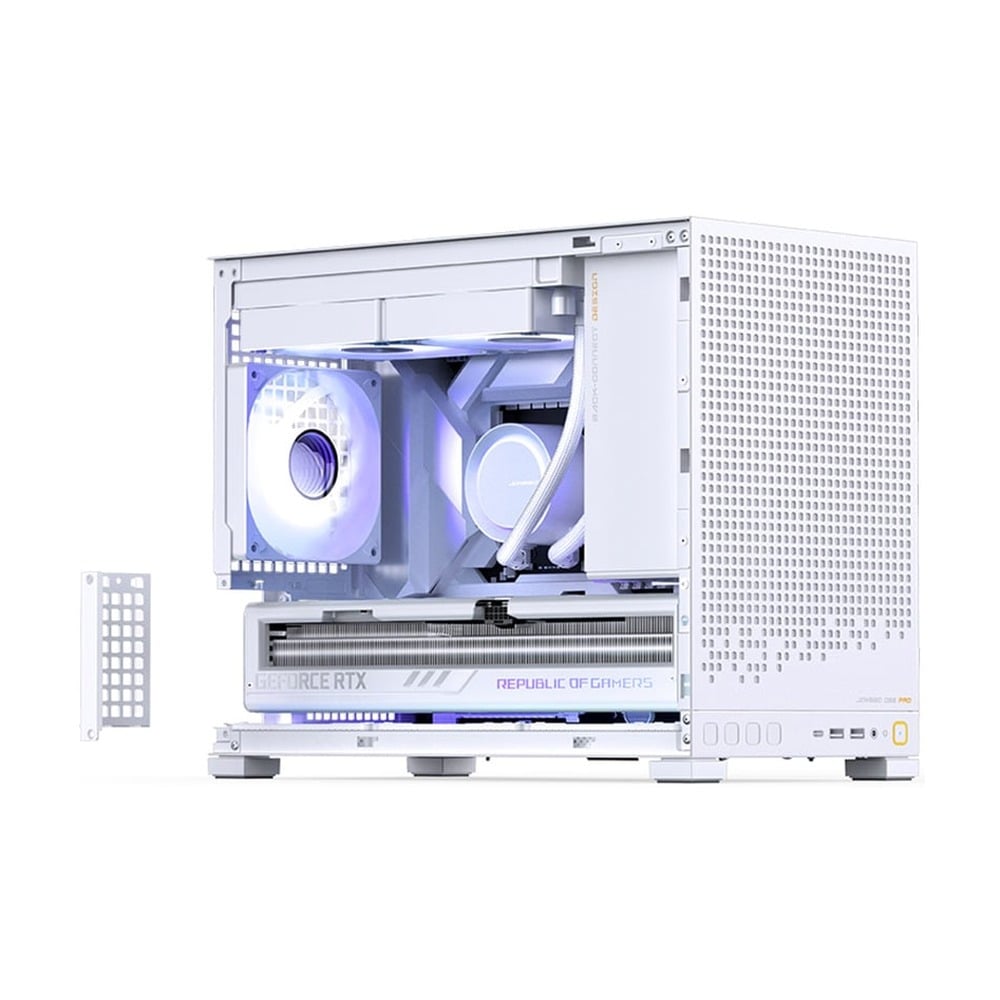 Vỏ Case Jonsbo D32 Pro White (MINI Matx, Màu Trắng)