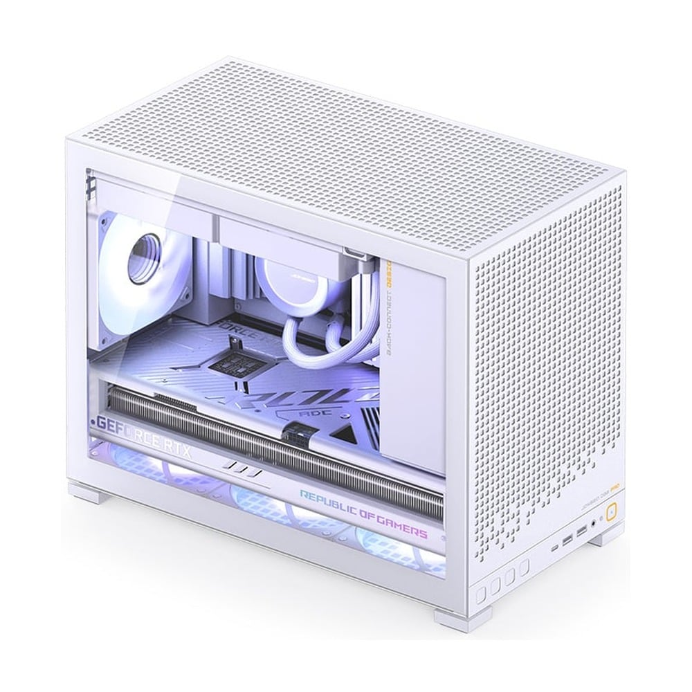 Vỏ Case Jonsbo D32 Pro White (MINI Matx, Màu Trắng)
