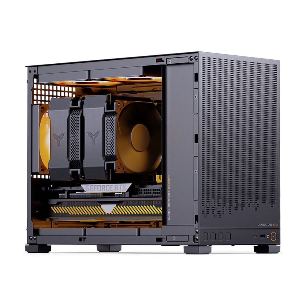 Vỏ Case Jonsbo D32 STD Black (MINI Matx, Màu Đen)