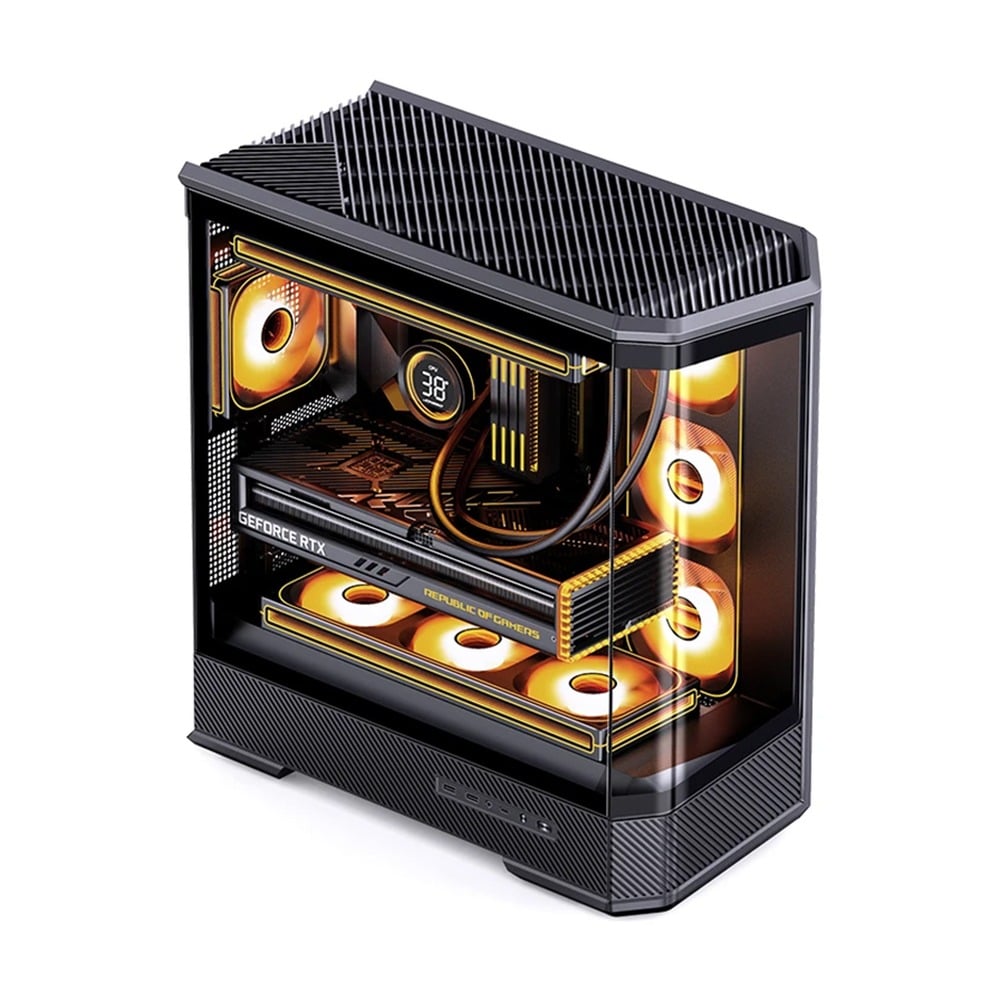 Vỏ Case Jonsbo D400 ATX Đen
