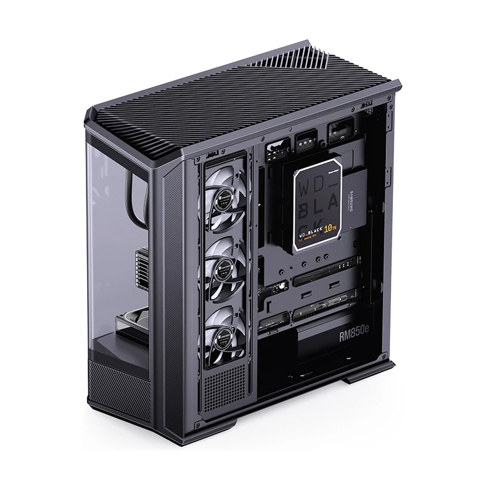 Vỏ Case Jonsbo D400 ATX Đen