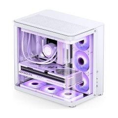 Vỏ Case JONSBO TK-2 WHITE ATX (MID TOWER, MÀU TRẮNG, KÍNH CONG)