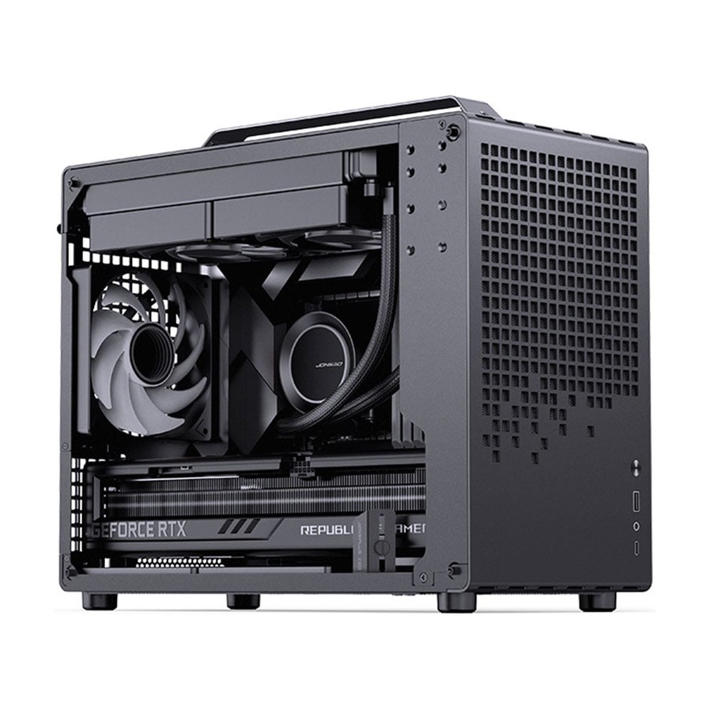 Vỏ Case JONSBO Z20 BLACK (Mini MATX, Màu Đen)