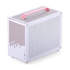 Vỏ Case JONSBO Z20 White Pink (Mini MATX, Màu Trắng Hồng)