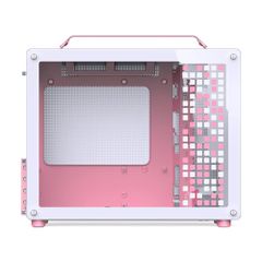 Vỏ Case JONSBO Z20 White Pink (Mini MATX, Màu Trắng Hồng)