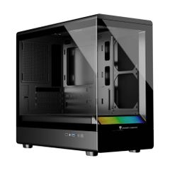 Vỏ Case Leopard MS-01  Đen Không Kèm Fan RGB
