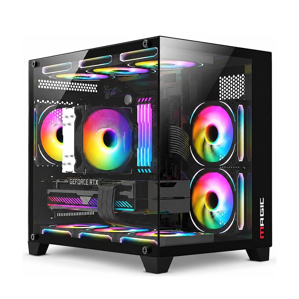 Vỏ Case MAGIC AQUA M ULTRA Plus M-ATX/ITX Đen