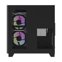 Vỏ Case MAGIC GM-02 CURVED (M-ATX) Đen