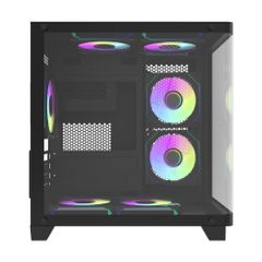 Vỏ Case MAGIC GM-02 CURVED (M-ATX) Đen