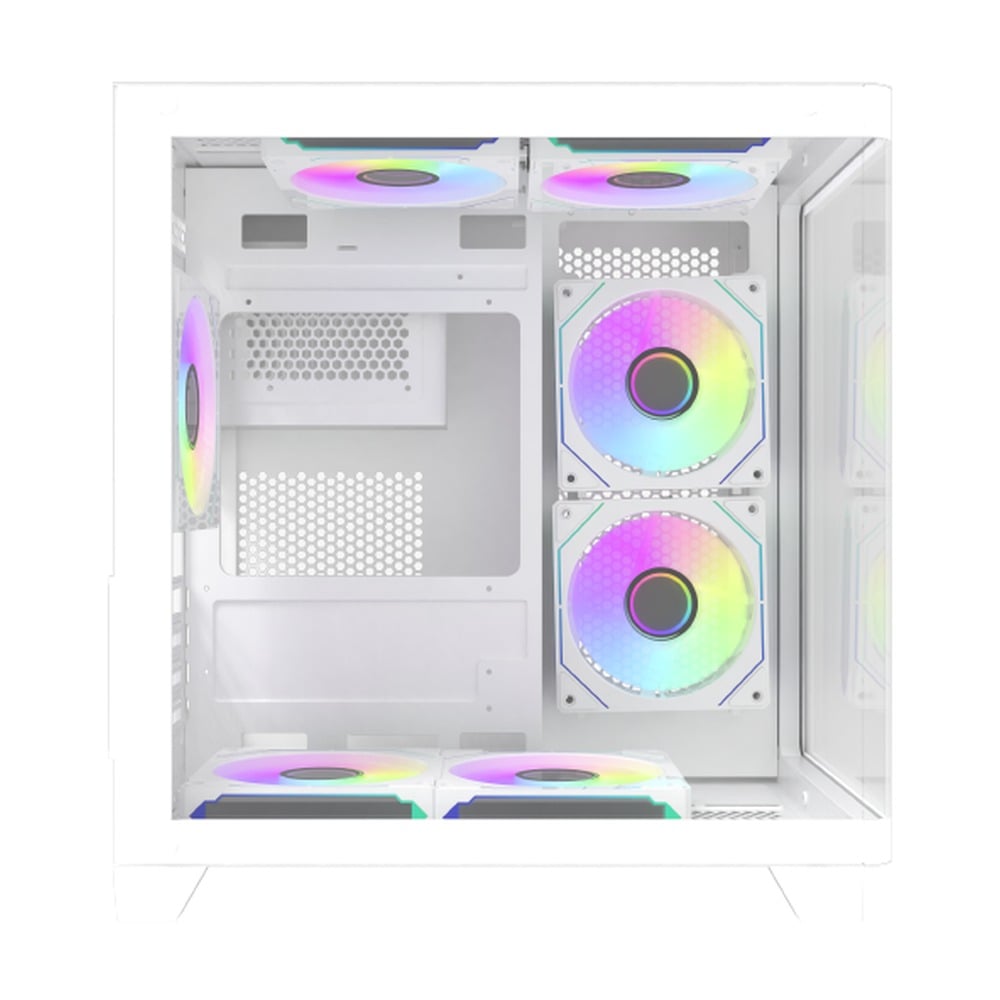 Vỏ Case MAGIC GM-02 CURVED (M-ATX) Trắng