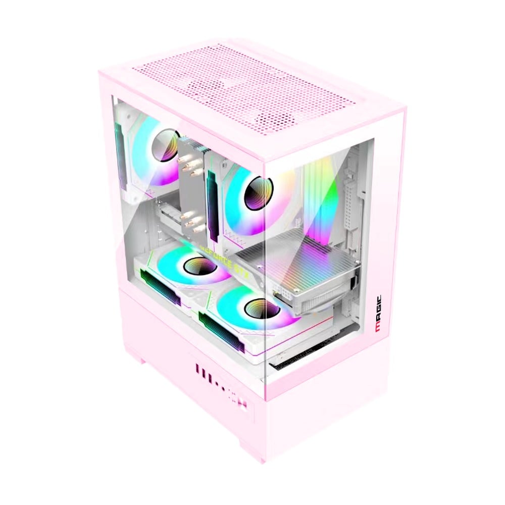 Vỏ Case Magic MIX M-ATX Hồng