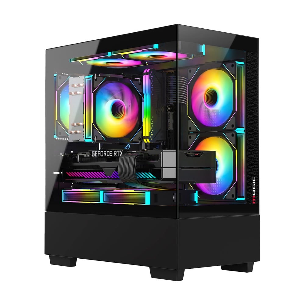 Vỏ Case Magic MIX Tower M-ATX/ITX Đen
