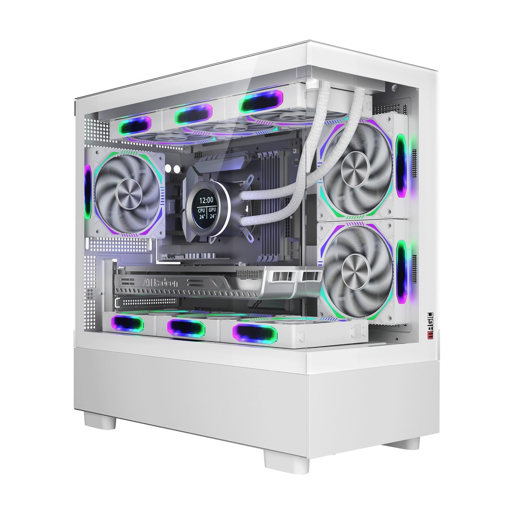 Vỏ Case Magic MIX Tower Pro AIO 360 Trắng