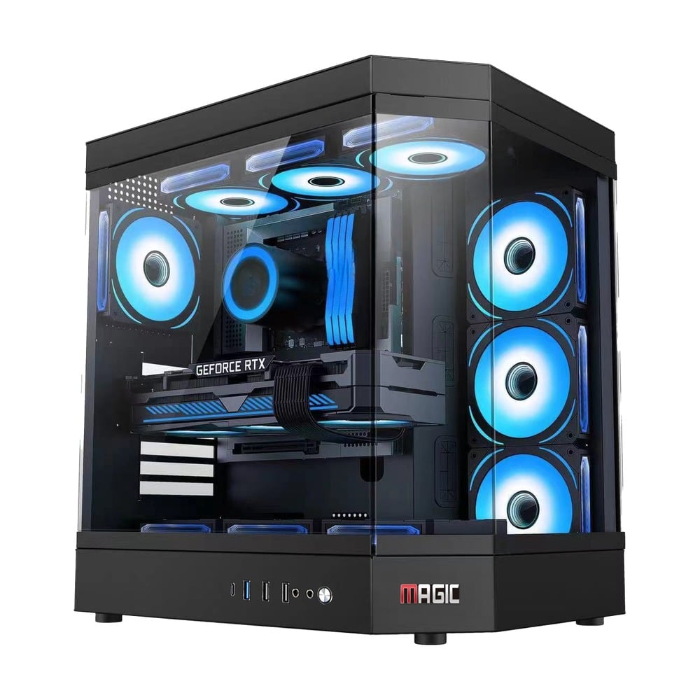 Vỏ Case Magic Vila Ultra Pro ATX Đen
