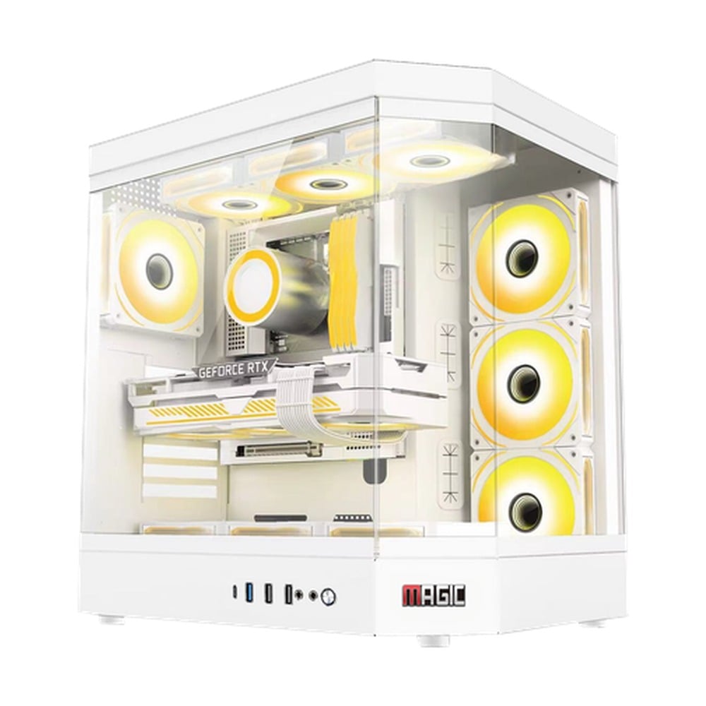 Vỏ Case Magic Vila Ultra Pro ATX Trắng