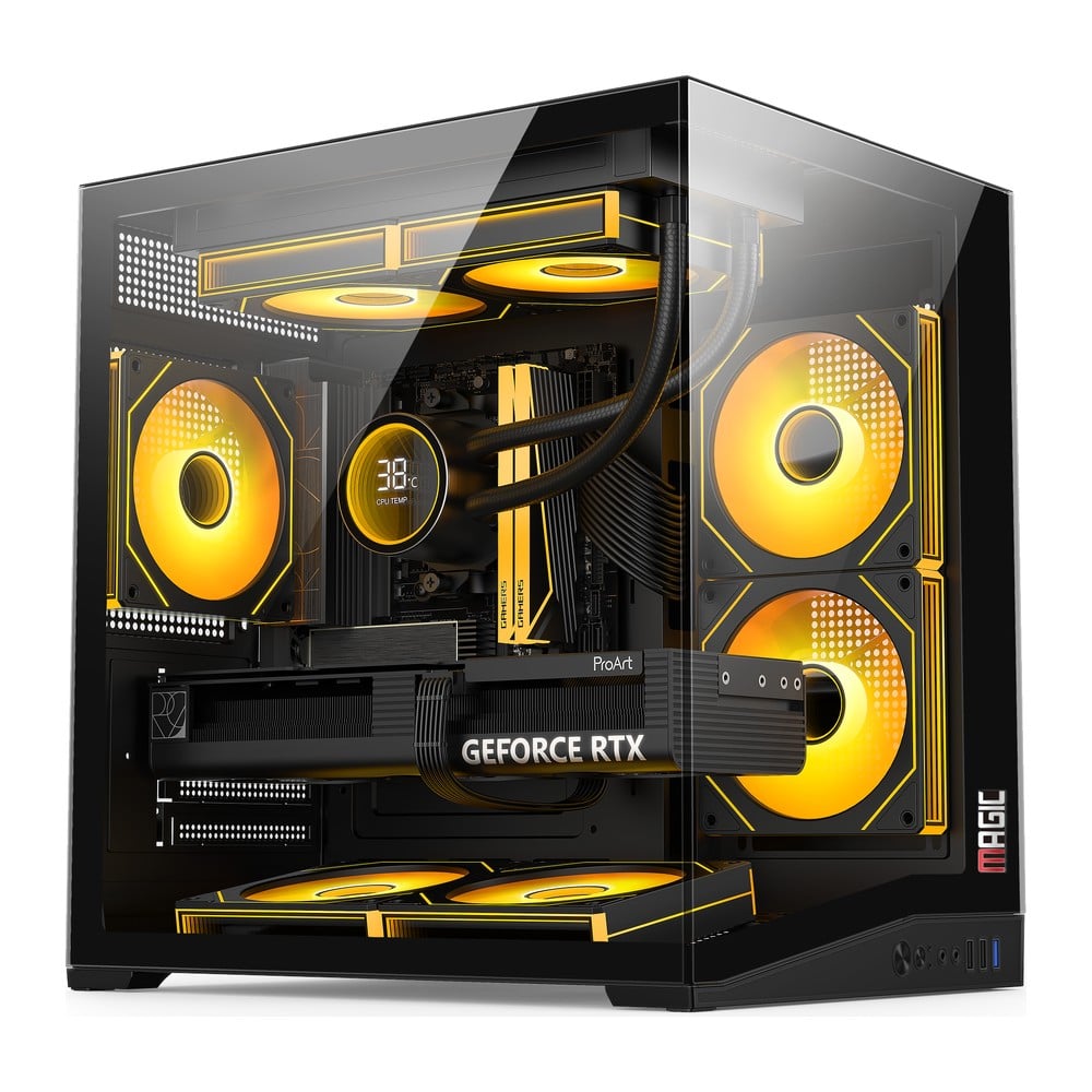 Vỏ Case Magic Zero Plus M-ATX/ITX Đen