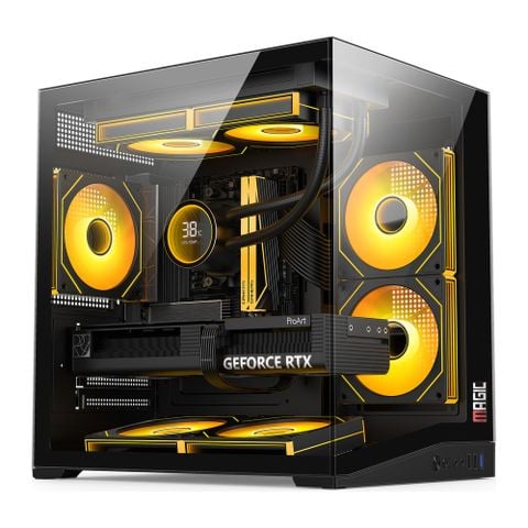 Vỏ Case Magic Zero Plus M-ATX/ITX Đen