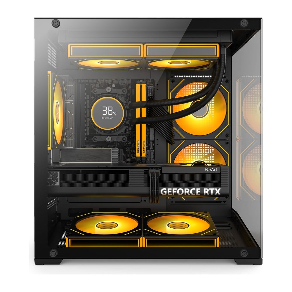 Vỏ Case Magic Zero Plus M-ATX/ITX Đen