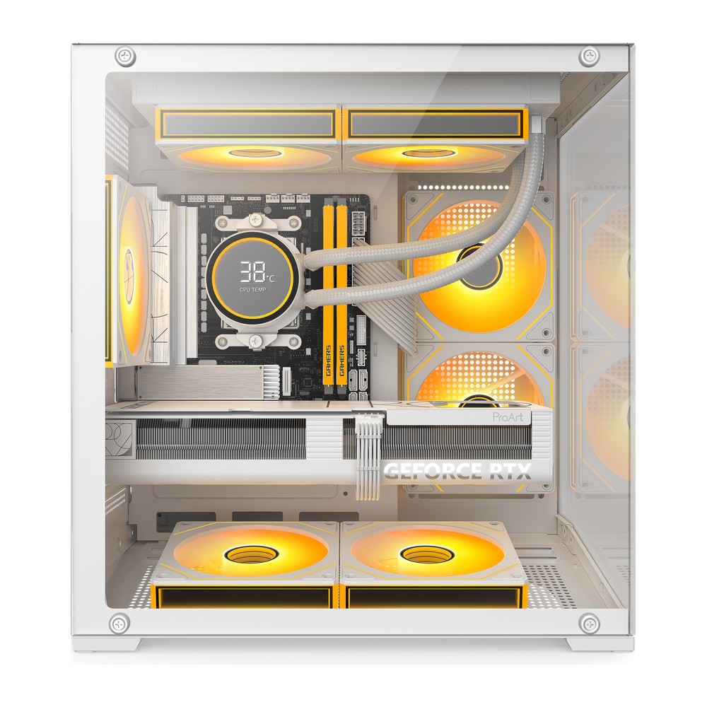 Vỏ Case Magic Zero Plus M-ATX/ITX Trắng