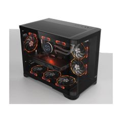 Vỏ Case MIK Focalors ATX / Micro-ATX / Mini-ITX Không Kèm Fan Đen
