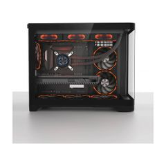 Vỏ Case MIK Focalors ATX / Micro-ATX / Mini-ITX Không Kèm Fan Đen