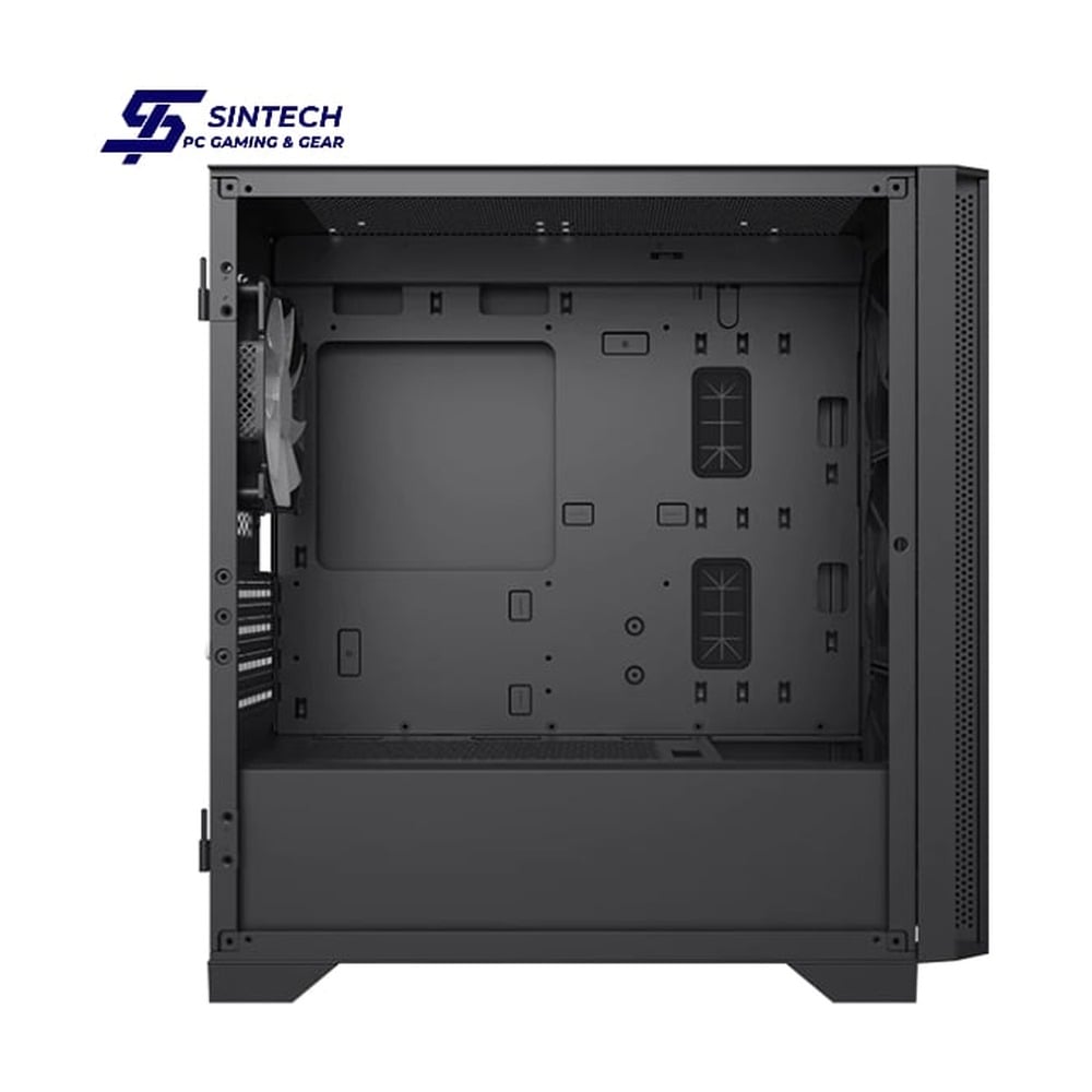 Vỏ Case Montech Air 100 ARGB M-ATX/Mid Tower Đen Kèm 4 Fan ARGB