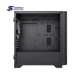Vỏ Case Montech Air 100 ARGB M-ATX/Mid Tower Đen Kèm 4 Fan ARGB