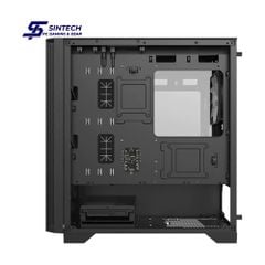 Vỏ Case Montech Air 100 ARGB M-ATX/Mid Tower Đen Kèm 4 Fan ARGB
