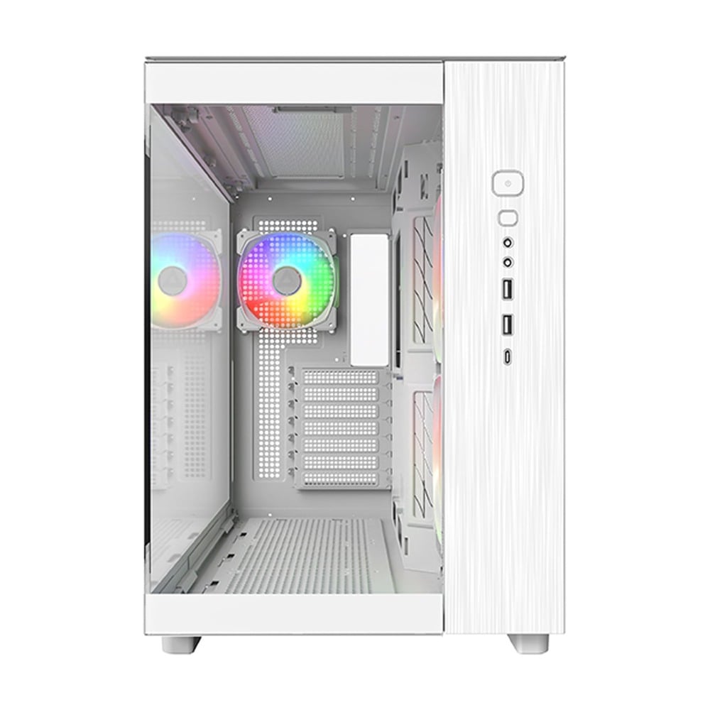 Vỏ Case Montech King 65 Pro ARGB CAKING65PROBLMT Trắng