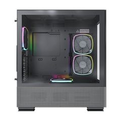 Vỏ Case MONTECH SKY TWO ATX/Mid Tower Đen Kèm sẵn 4 Fan RGB