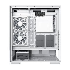 Vỏ Case MONTECH SKY TWO ATX/Mid Tower Trắng Kèm sẵn 4 Fan RGB