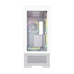 Vỏ Case MONTECH SKY TWO ATX/Mid Tower Trắng Kèm sẵn 4 Fan RGB