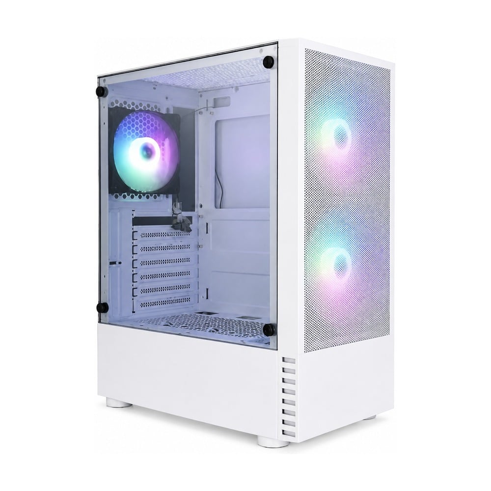 Vỏ Case Montech X2 MESH ATX/M-ATX/ITX Trắng Kèm Fan