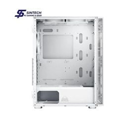 Vỏ Case Montech X2 MESH ATX/M-ATX/ITX Trắng Kèm Fan