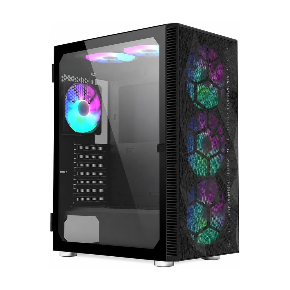 Vỏ Case Montech X3 Mesh ATX/M-ATX/ITX Đen Kèm Fan