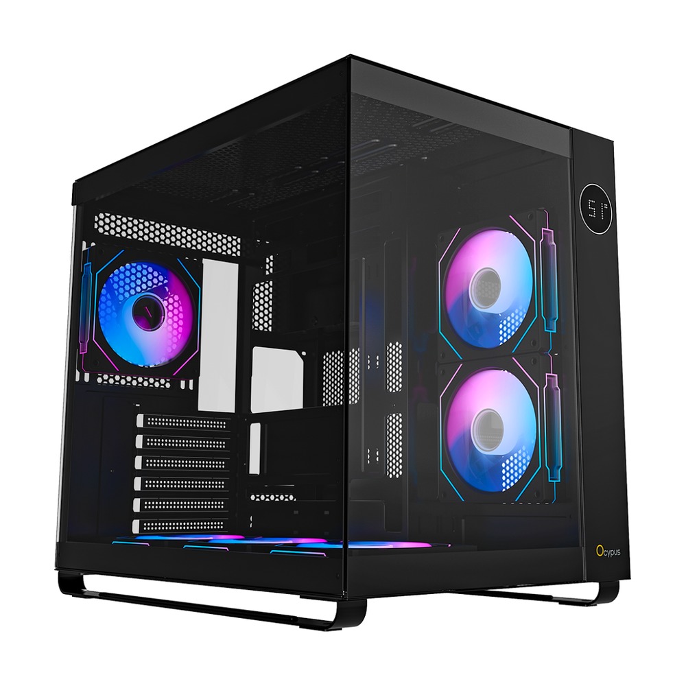 Vỏ Case Ocypus Iota C70 Đen Sẵn 3 Fan ARGB