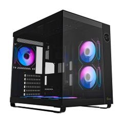 Vỏ Case Ocypus Iota C70 Đen Sẵn 3 Fan ARGB