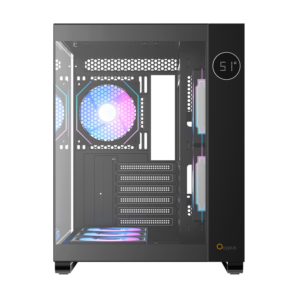 Vỏ Case Ocypus Iota C70 Đen Sẵn 3 Fan ARGB