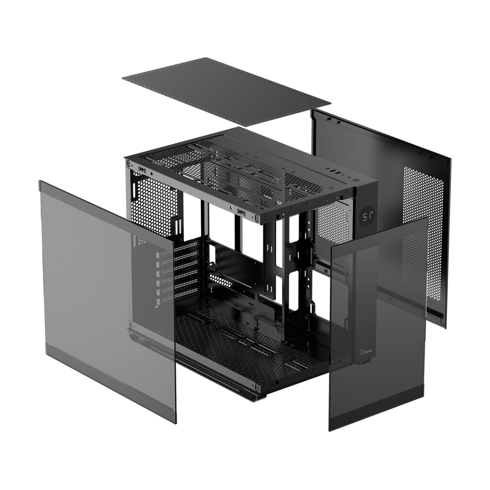 Vỏ Case Ocypus Iota C70 Đen Sẵn 3 Fan ARGB