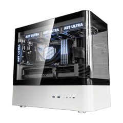 Vỏ Case QC.ART ULTRA HM1 ATX Trắng