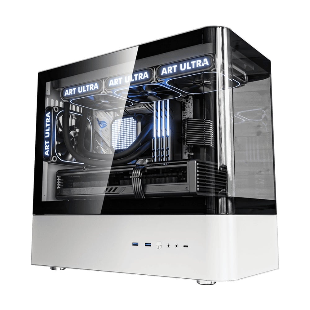 Vỏ Case QC.ART ULTRA HM1 MATX Trắng