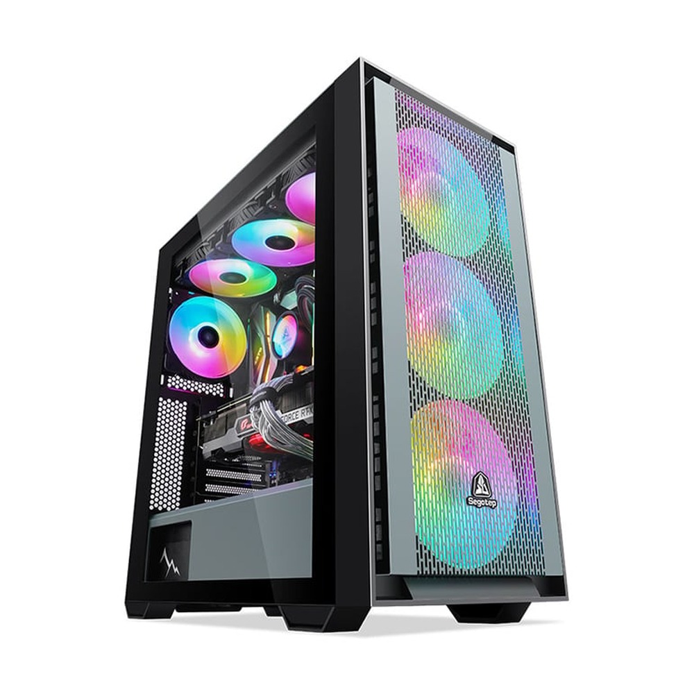 Vỏ Case SEGOTEP GANK 360 E-ATX/ATX/mATX Đen