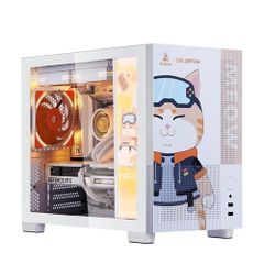 Vỏ Case SEGOTEP MEMPHIS S MEOW ORANGE mATX Cam