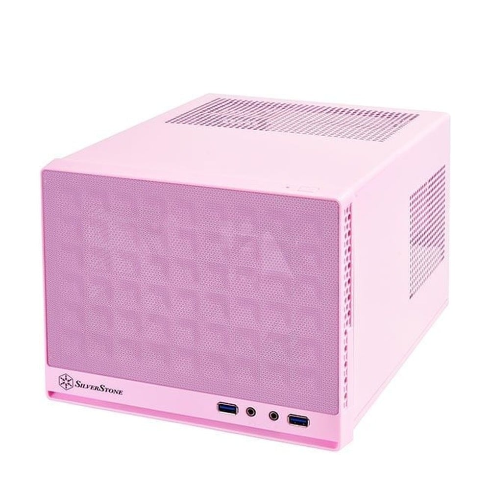 Vỏ Case Silver Stone Mini Sugo 13 ITX Hồng