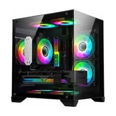Vỏ Case VSP Aquanaut Pro Gaming X2 Galaxy M-ATX/ITX Đen